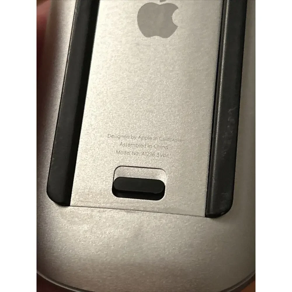 FOR PARTS - Genuine Apple Magic Mouse Wireless Bluetooth Mac White A1296 3VDC B8